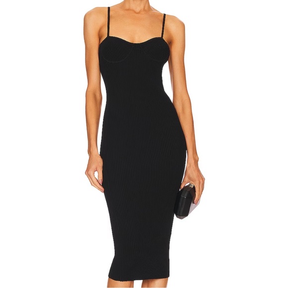 Helmut Lang Dresses & Skirts - NWT Helmut Lang Black Eyelet Bra Dress